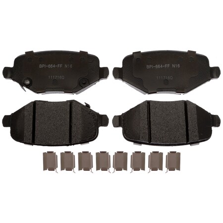 R/M Brakes BRAKE PADS OEM OE Replacement Ceramic Includes Mounting Hardware MGD1719CH